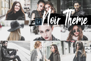05 Noir Theme Desktop Lightroom Presets for Actions Amp