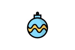 Colorful Christmas Light Icon