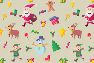 Cute Christmas Character Pattern