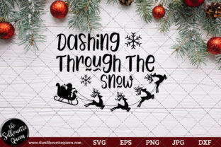 Dashing Through the Snow Saying for Crafts