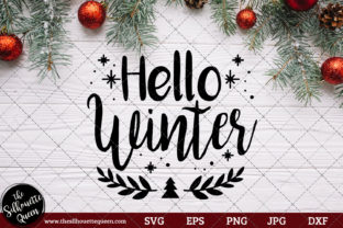 Hello Winter Saying for Crafts
