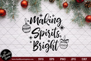 Making Spirits Bright Saying for Crafts