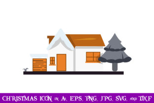 White House at Christmas Icon