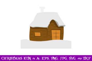 Wooden House Christmas Icon